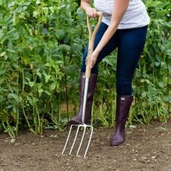 Kent & Stowe Stainless Steel Digging Fork 6 Kent & Stowe Stainless Steel Digging Fork -Outlet Garden Living Store 1031049 2
