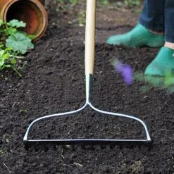 Kent & Stowe Stainless Steel Long Handled Soil Rake -Outlet Garden Living Store 1031059 2