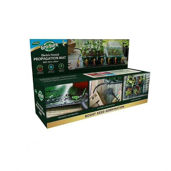 GroSure Heated Propagator Mat 1 GroSure Heated Propagator Mat