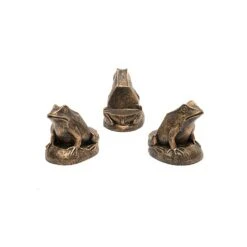 Jardinopia Plant Pot Feet Bronze Frog - Set Of 3 -Outlet Garden Living Store 1177294 3