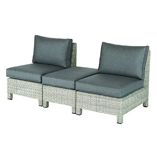 Kettler Palma Low Lounge Companion Set - White Wash 3 Kettler Palma Low Lounge Companion Set - White Wash - Image 3