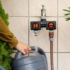 Gardena Twin-Tap Connector -Outlet Garden Living Store 1206516 3