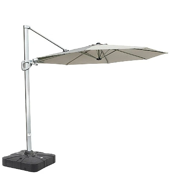 Hartman Pacific 3m Round Cantilever Parasol - Dove 2 Hartman Pacific 3m Round Cantilever Parasol - Dove - Image 2