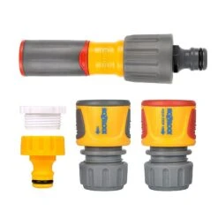 Hozelock 3in1 Nozzle Plus & Fittings Starter Set