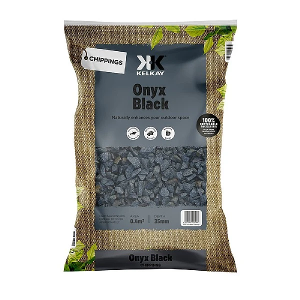 Onyx Black Chippings Bulk Bag 3 Onyx Black Chippings Bulk Bag - Image 3