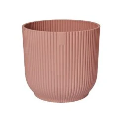 Elho Vibes Fold Round Planter 22cm Delicate Pink 10 Elho Vibes Fold Round Planter 22cm Delicate Pink -Outlet Garden Living Store 1230824 5