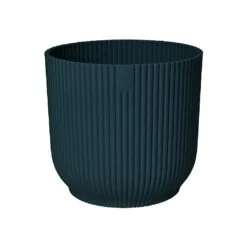 Elho Vibes Fold Round Planter 22cm Deep Blue -Outlet Garden Living Store 1230825 4