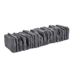 Daleside Edging Stone 440mm Slate -Outlet Garden Living Store 574677 1 1
