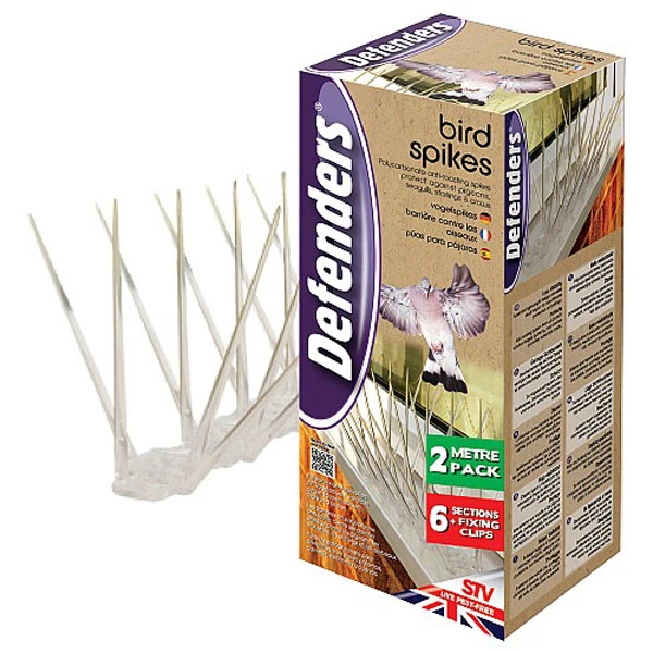 Defenders Bird Spikes 2 Meter 6 Pack 1 Defenders Bird Spikes 2 Meter 6 Pack