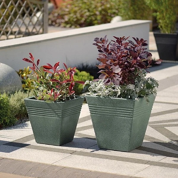 Piazza Square Planter 40cm (Various Colours) 1 Piazza Square Planter 40cm (Various Colours)