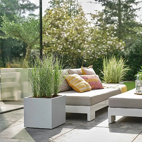 Elho Vivo Next Square Planter 40cm (Various Colours) 1 Elho Vivo Next Square Planter 40cm (Various Colours)